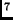 $ ^{7}$
