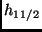 $ h_{11/2}$